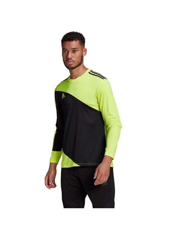 Adidas Squadra 21 Goalkeeper Jersey vyriški vartininko džemperiai, juodos ir laimo spalvos GN5795 2