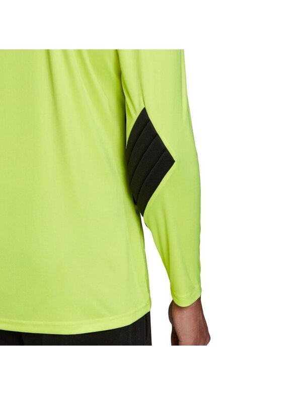 Adidas Squadra 21 Goalkeeper Jersey vyriški vartininko džemperiai, juodos ir laimo spalvos GN5795 5