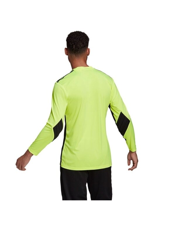 Adidas Squadra 21 Goalkeeper Jersey vyriški vartininko džemperiai, juodos ir laimo spalvos GN5795 6