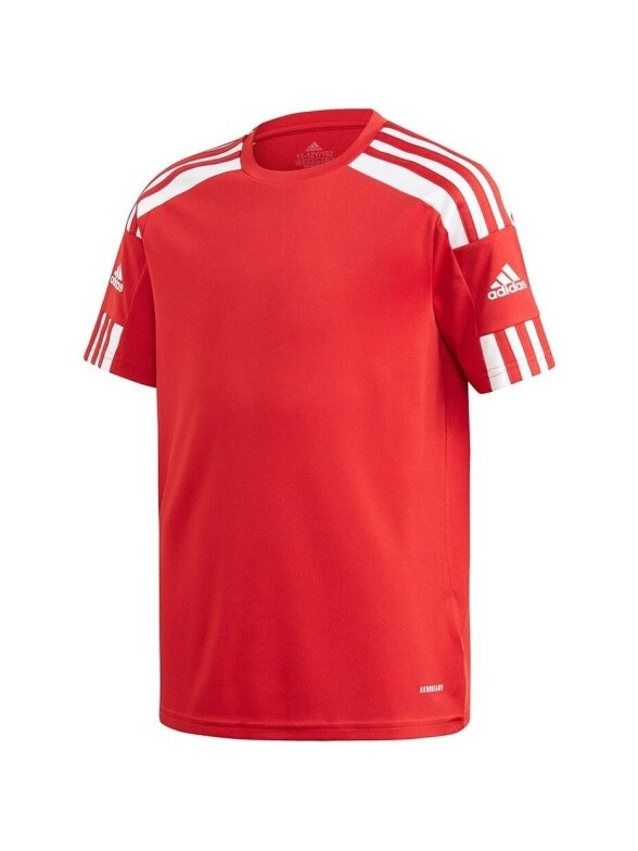 Adidas Squadra 21 Jersey jaunimo marškinėliai, raudoni GN5746 1