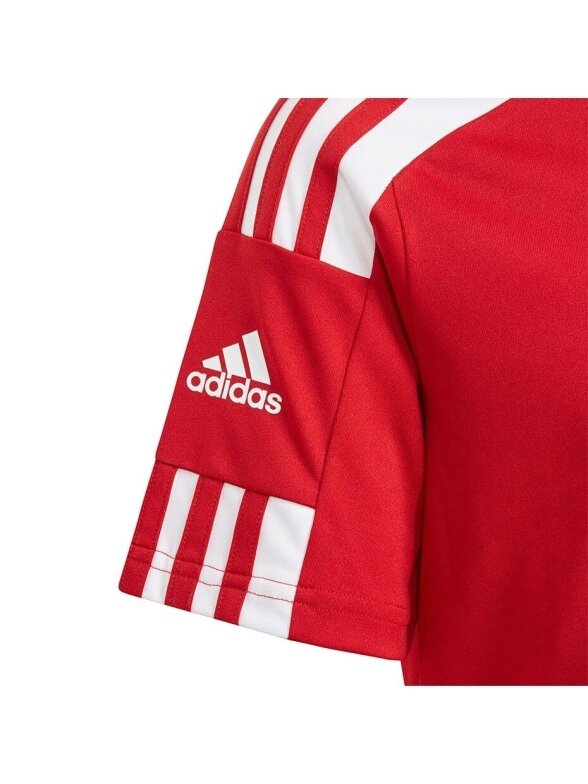 Adidas Squadra 21 Jersey jaunimo marškinėliai, raudoni GN5746 5