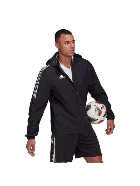 Adidas Tiro 21 Allweather vyriški džemperiai juodi GH4466 3