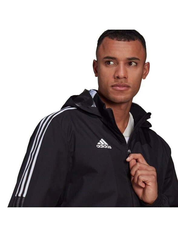 Adidas Tiro 21 Allweather vyriški džemperiai juodi GH4466 5