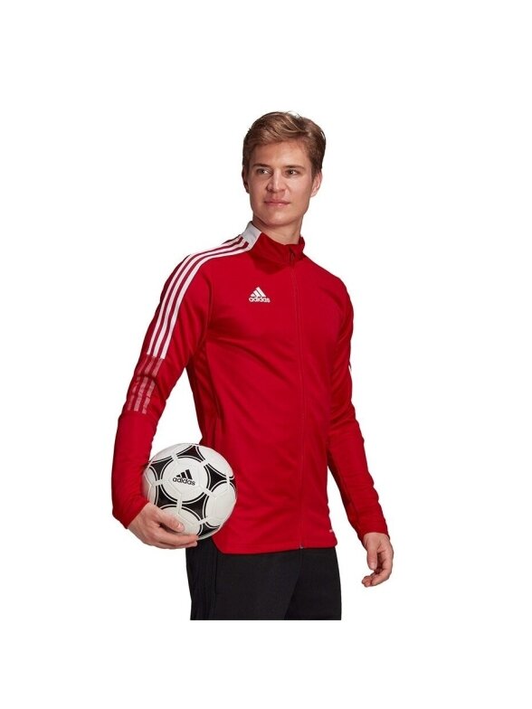 Adidas Tiro 21 Track vyriškas džemperis raudonas GM7308 6