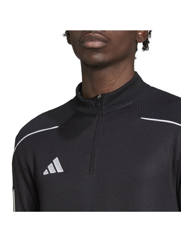Adidas Tiro 23 League Training Top vyriškas megztinis HS0326 juodas 1 Adidas Tiro 23 League Training Top vyriškas megztinis HS0326 juodas 1