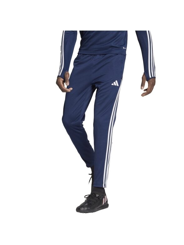 Adidas Tiro 23 League Training vyriškos kelnės, tamsiai mėlynos HS3492 3 Adidas Tiro 23 League Training vyriškos kelnės, tamsiai mėlynos HS3492 3