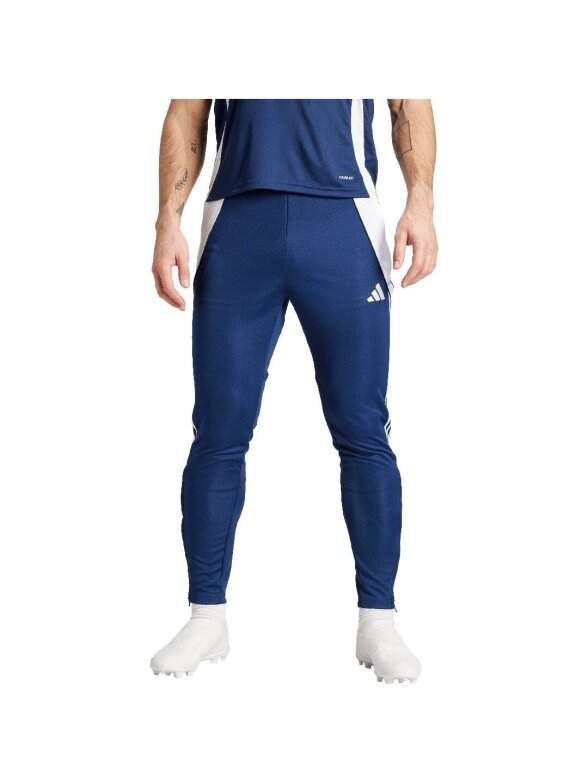Adidas Tiro 24 Slim Training vyriškos kelnės, tamsiai mėlynos spalvos IR9344 2 Adidas Tiro 24 Slim Training vyriškos kelnės, tamsiai mėlynos spalvos IR9344 2