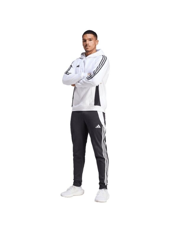 Adidas Tiro 24 Sweat Hooded vyriškas džemperis baltas IR7547 4