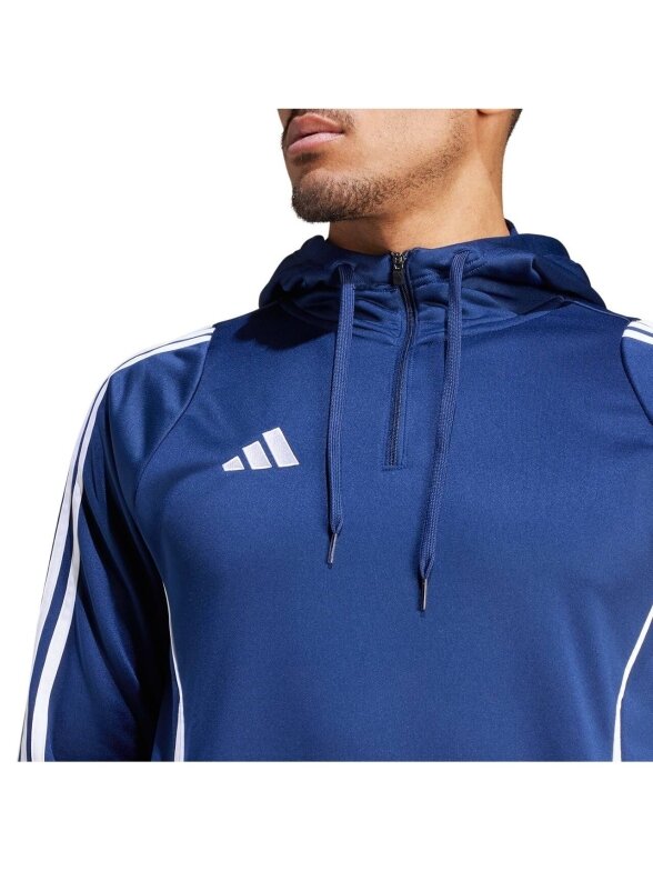 Adidas Tiro 24 Training vyriškas džemperis su gobtuvu, mėlynas IR9398 4