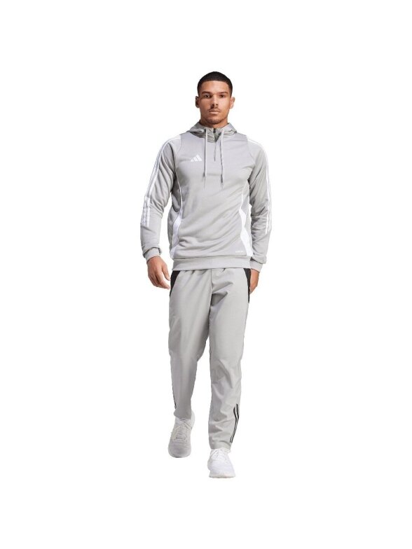 Adidas Tiro 24 Training vyriškas džemperis su gobtuvu, pilkas IR7551 4