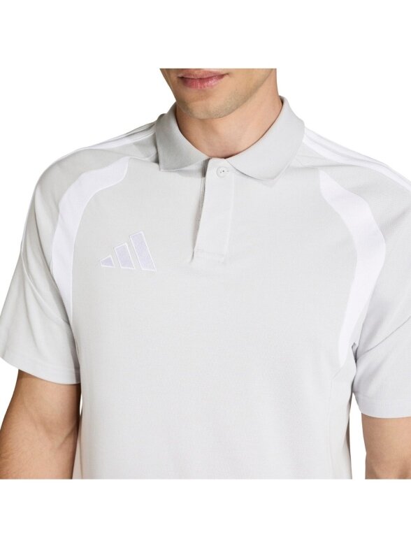 Adidas Tiro 26 League Polo marškiniai vyrams šviesiai pilki KF3399 3