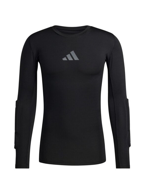 Adidas vartininko marškiniai vyrams Padded Goalkeeper Base Layer juodi KA1677 2 Adidas vartininko marškiniai vyrams Padded Goalkeeper Base Layer juodi KA1677 2