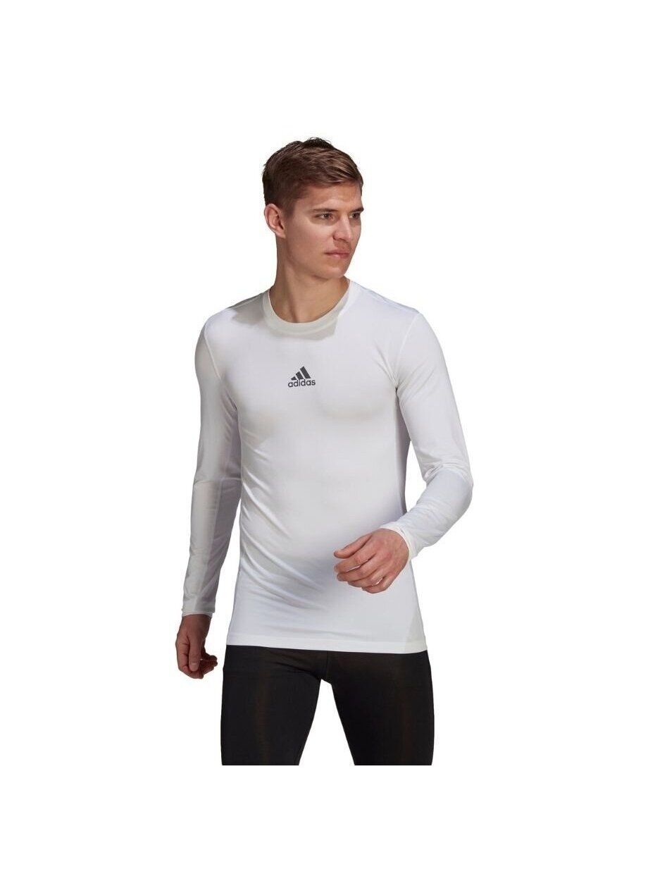 Adidas Compression Long vyriški marškinėliai balti GU7334 1