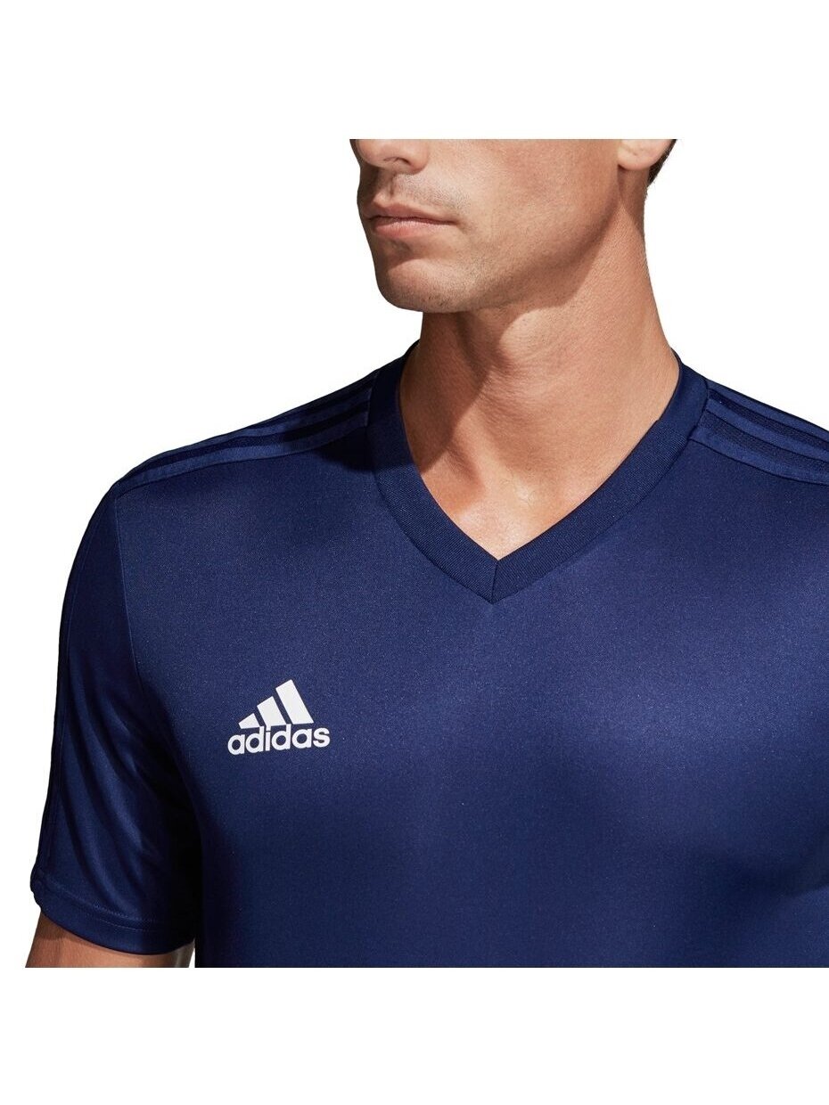 Adidas Condivo 18 Training Jersey vyriški marškinėliai, tamsiai mėlyni CV8233 4