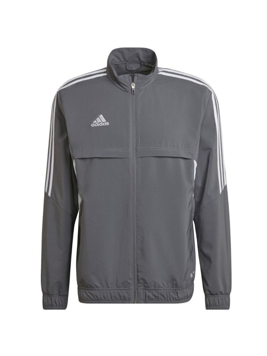 Adidas Condivo 22 Presentation vyriški džemperiai pilki HD2272 1 Adidas Condivo 22 Presentation vyriški džemperiai pilki HD2272 1