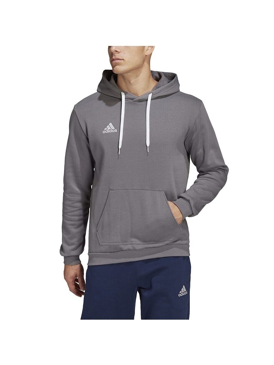 Adidas Entrada 22 Hoody vyriškas džemperis, pilkas HB0578 3 Adidas Entrada 22 Hoody vyriškas džemperis, pilkas HB0578 3