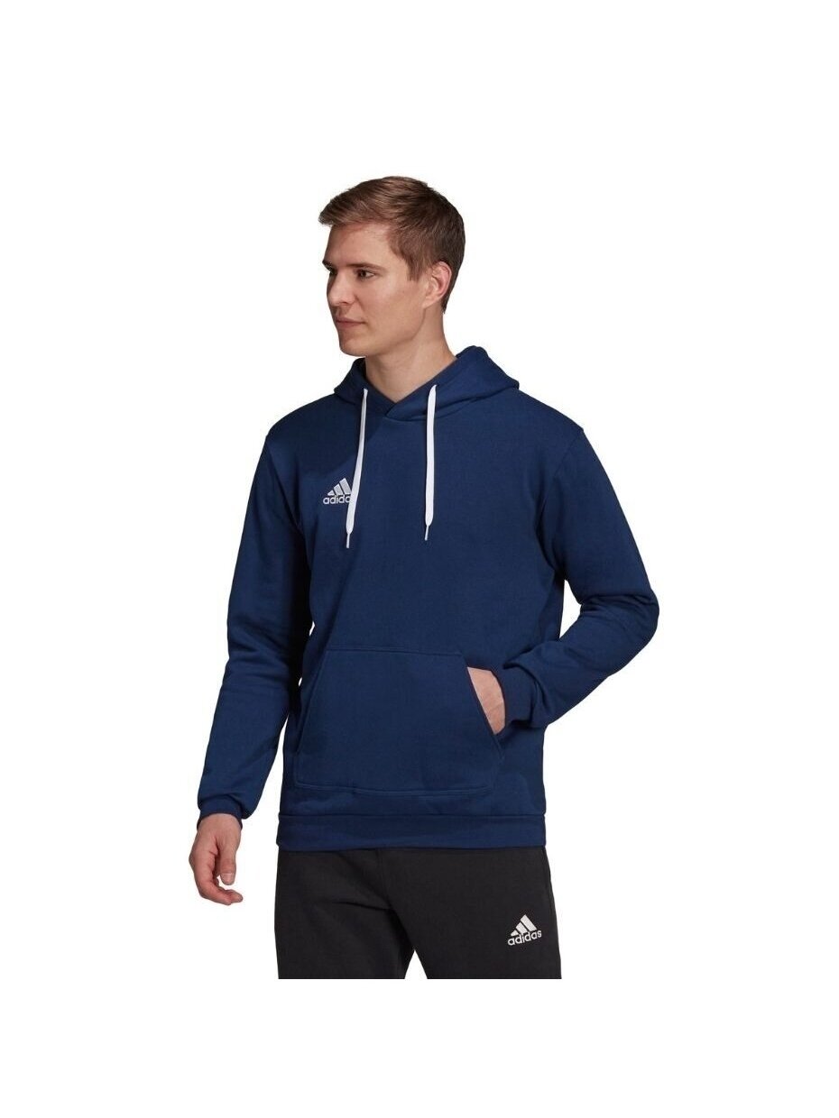 Adidas Entrada 22 Hoody vyriškas džemperis, tamsiai mėlynas H57513 Adidas Entrada 22 Hoody vyriškas džemperis, tamsiai mėlynas H57513