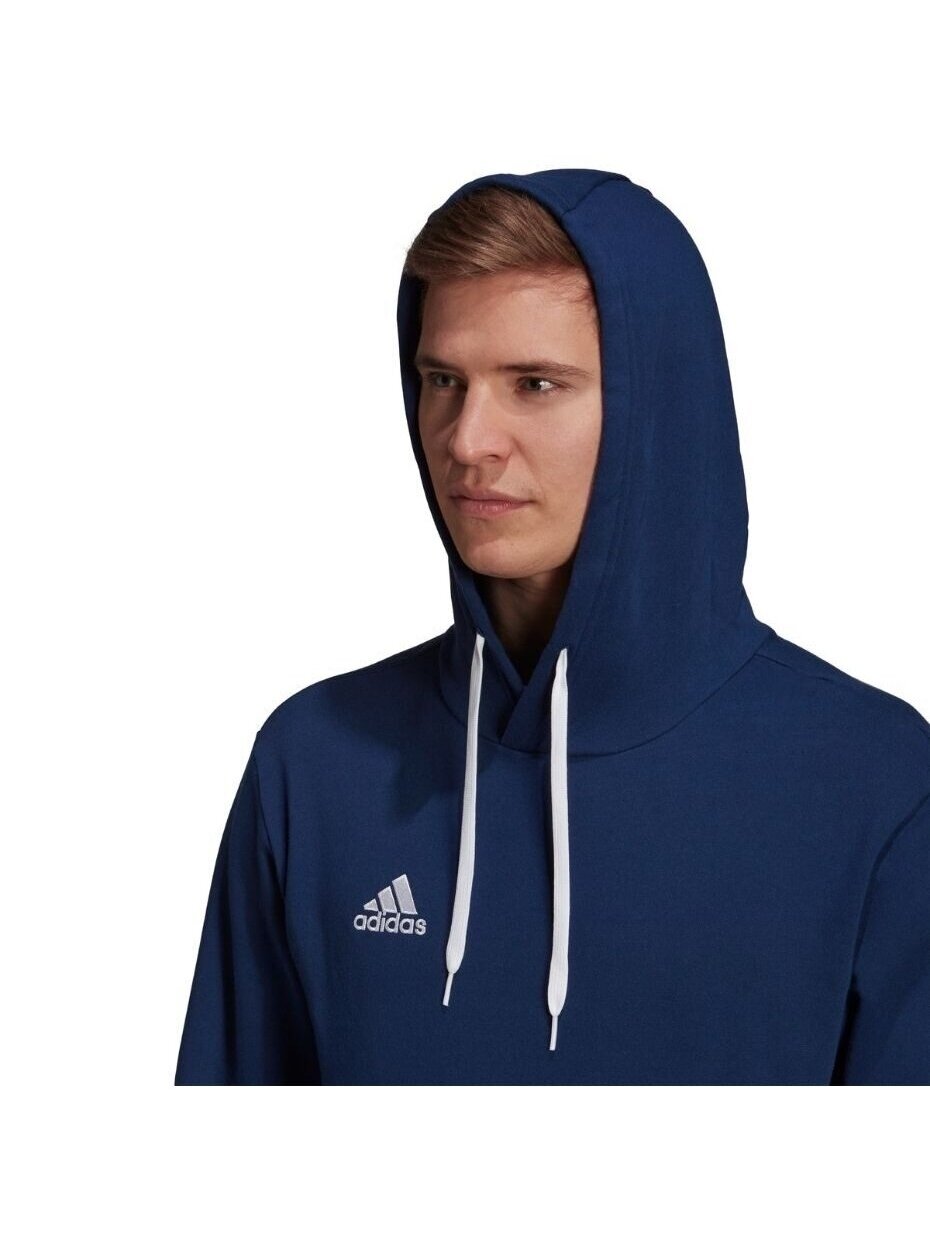 Adidas Entrada 22 Hoody vyriškas džemperis, tamsiai mėlynas H57513 4