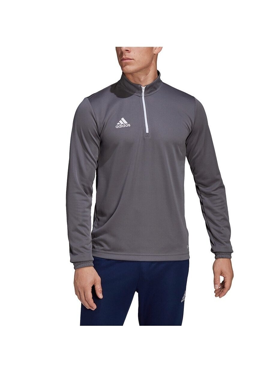 Adidas Entrada 22 Training Top vyriški džemperiai, pilki H57546 5
