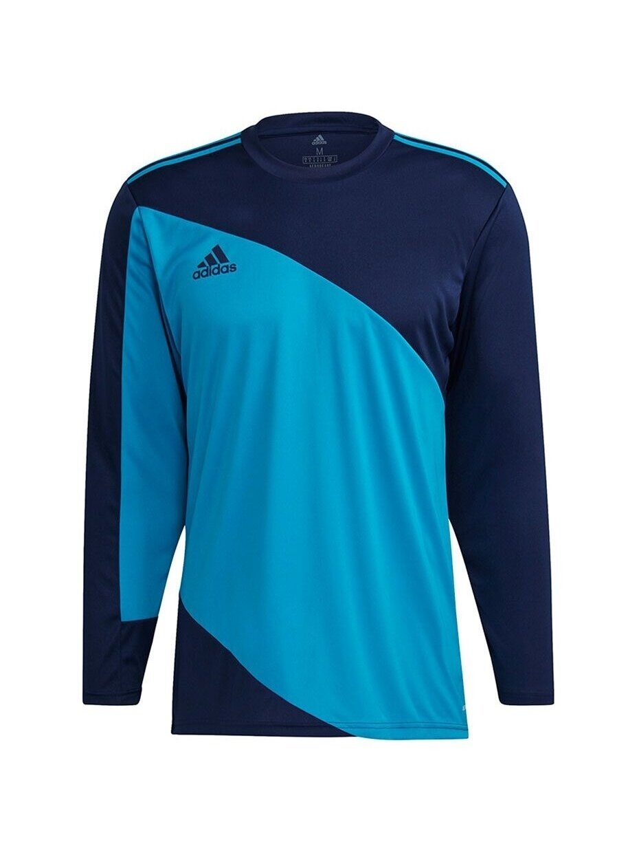 Adidas Squadra 21 Goalkeeper Jersey vyrų vartininko džemperis, mėlynos ir tamsiai mėlynos spalvos GN6944 1 Adidas Squadra 21 Goalkeeper Jersey vyrų vartininko džemperis, mėlynos ir tamsiai mėlynos spalvos GN6944 1
