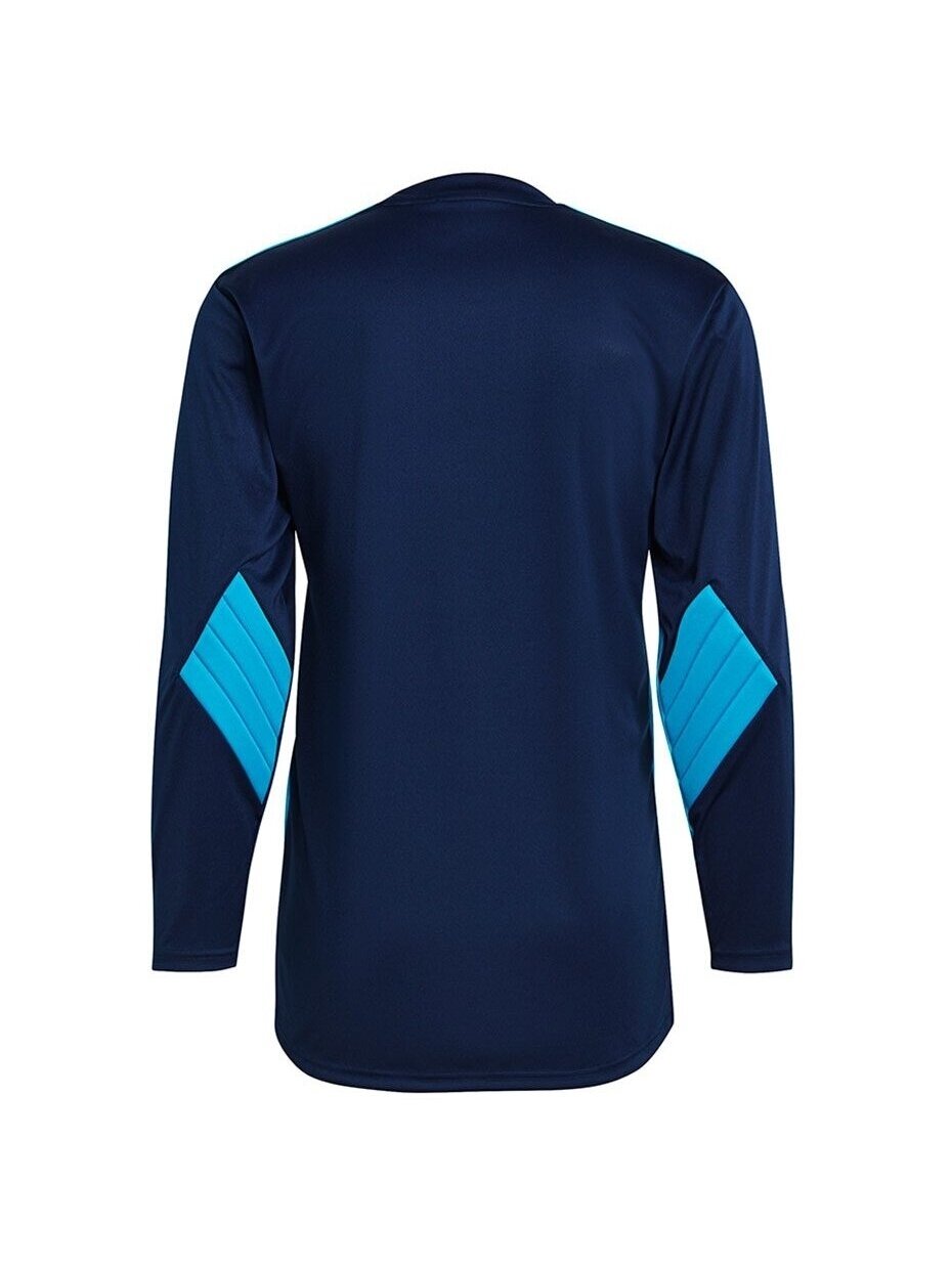Adidas Squadra 21 Goalkeeper Jersey vyrų vartininko džemperis, mėlynos ir tamsiai mėlynos spalvos GN6944 2 Adidas Squadra 21 Goalkeeper Jersey vyrų vartininko džemperis, mėlynos ir tamsiai mėlynos spalvos GN6944 2