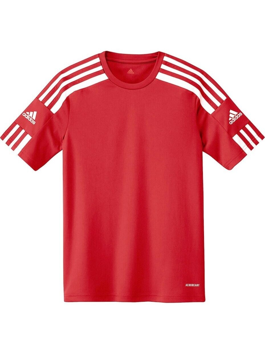 Adidas Squadra 21 Jersey jaunimo marškinėliai, raudoni GN5746 3