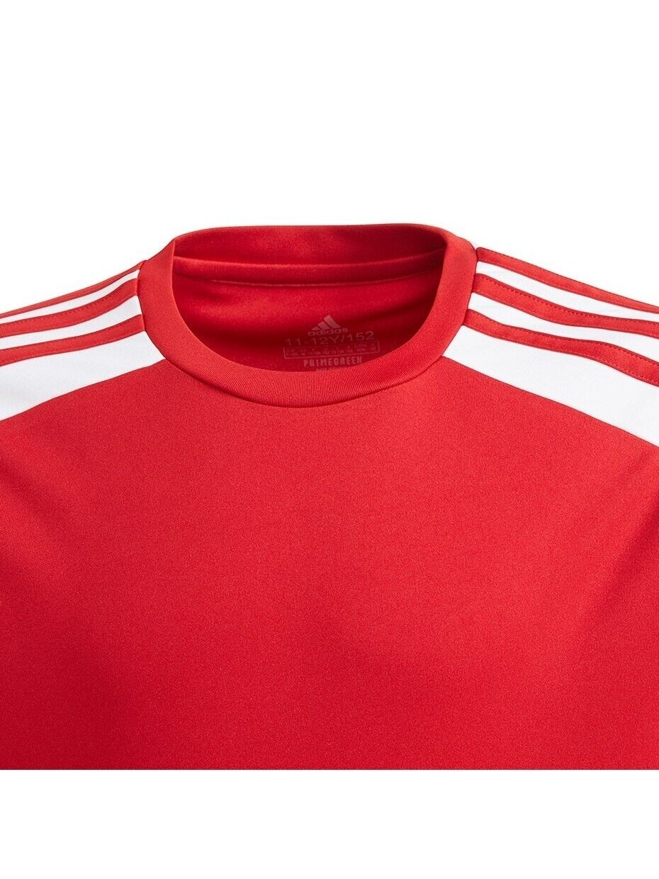 Adidas Squadra 21 Jersey jaunimo marškinėliai, raudoni GN5746 4 Adidas Squadra 21 Jersey jaunimo marškinėliai, raudoni GN5746 4