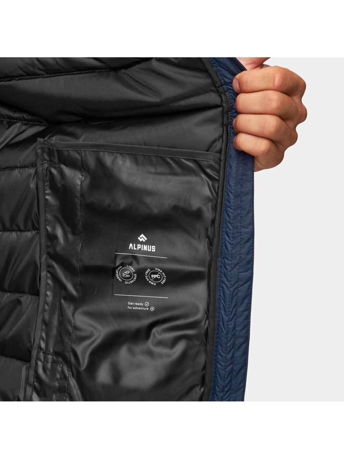 Alpinus Athos Body Warmer vyriška liemenė, tamsiai mėlyna BR43356 6