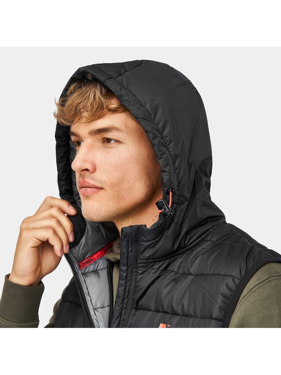 Alpinus Athos vyriška kūno šildytuvo liemenė juoda BR43351 5 Alpinus Athos vyriška kūno šildytuvo liemenė juoda BR43351 5