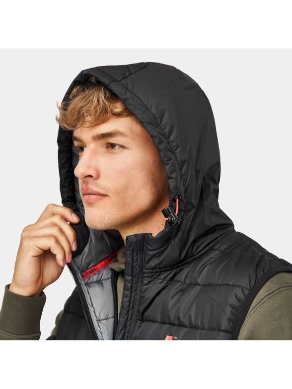Alpinus Athos vyriška kūno šildytuvo liemenė juoda BR43351 5