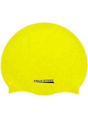 Aqua speed plaukimo kepuraitė geltona