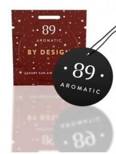 Aromatic 89 Automobilio Kabinamas popierinis oro gaiviklis (Kalėdinė kolekcija) 	Black Grapes