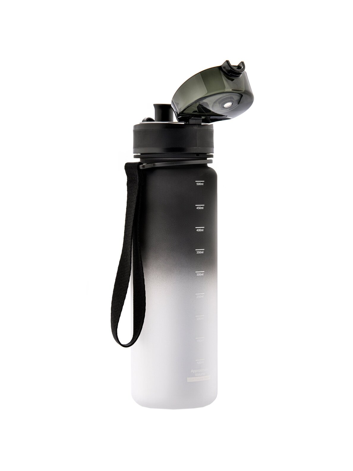 Meteor buteliukas 500 ml juodai baltas 10108 1 Meteor buteliukas 500 ml juodai baltas 10108 1