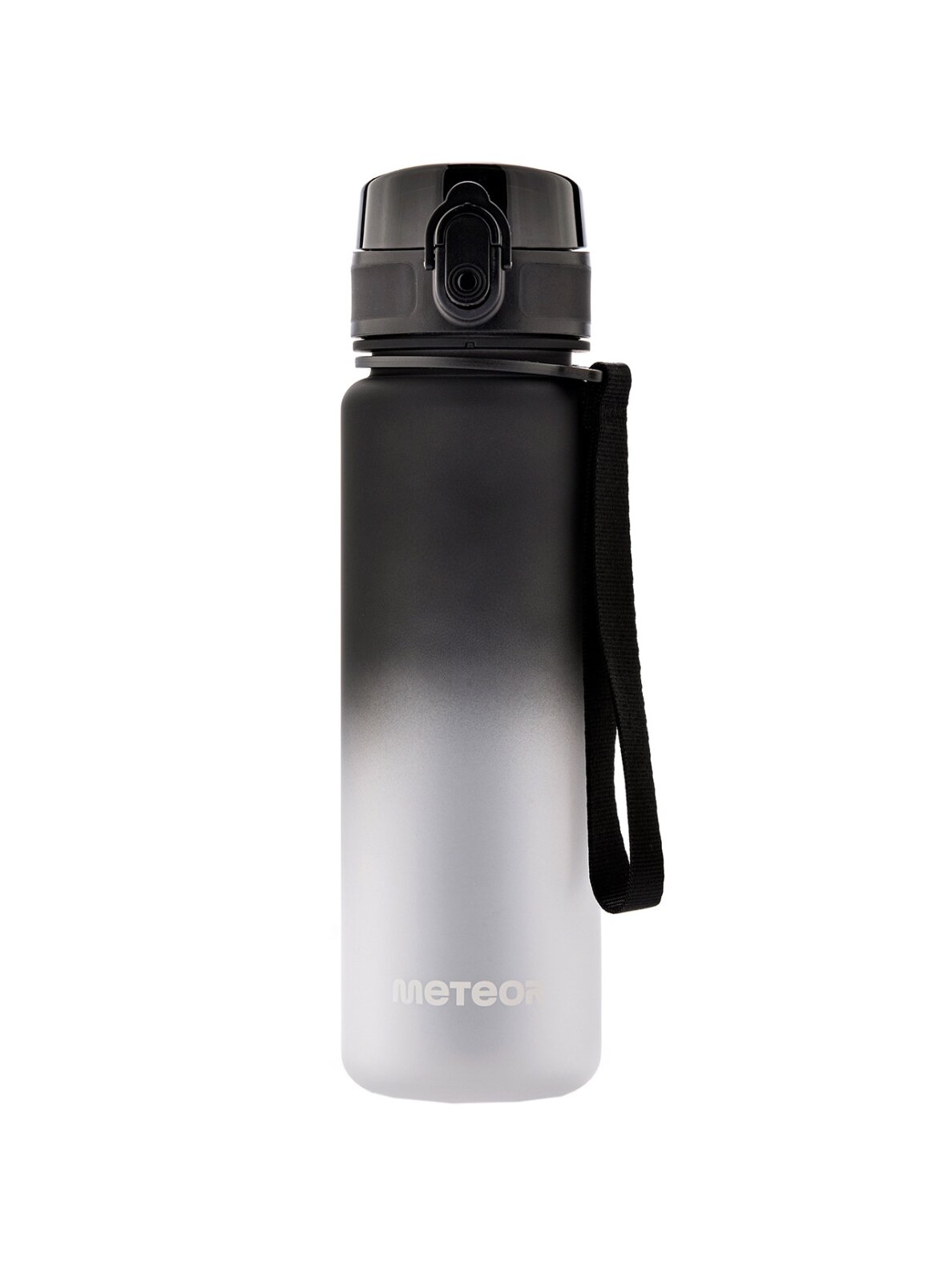 Meteor buteliukas 500 ml juodai baltas 10108 Meteor buteliukas 500 ml juodai baltas 10108