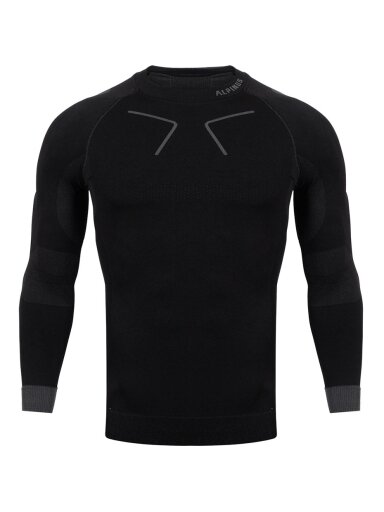 Vyriški termo apatiniai Alpinus Tactical Base Layer Set juodos ir pilkos spalvos GT43276
