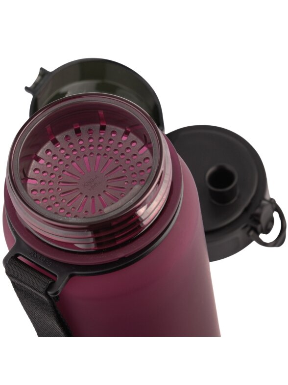 Meteor sportinė gertuvė 650 ml bordo spalvos 17660 3 Meteor sportinė gertuvė 650 ml bordo spalvos 17660 3