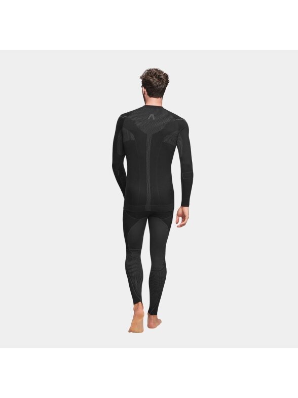 Vyriški termo apatiniai Alpinus Active Base Layer Set juodos ir pilkos spalvos GT43257 17