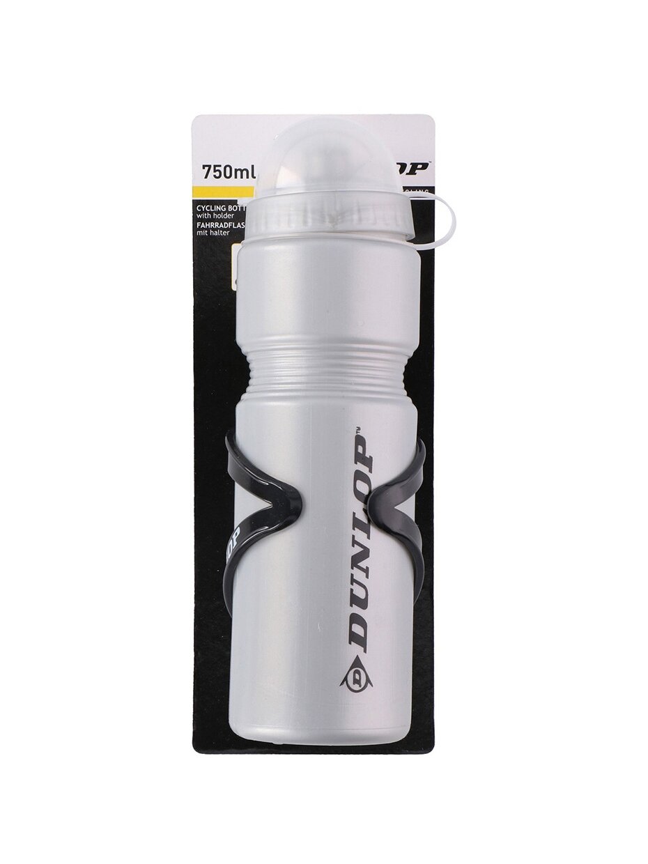Bidon Dunlop z uchwytem 750ml srebrny 275092 2 Bidon Dunlop z uchwytem 750ml srebrny 275092 2