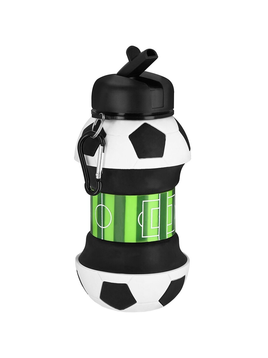 Bidon składany Spokey silikonowy piłka nożna 520 ml Cort 941259/943235 Bidon składany Spokey silikonowy piłka nożna 520 ml Cort 941259/943235