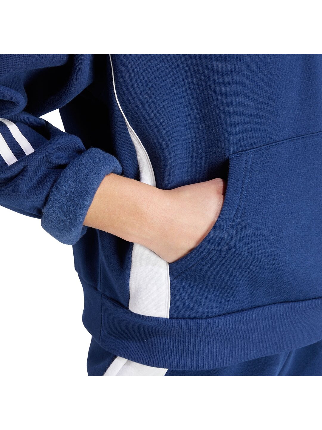 Adidas Tiro 24 Moteriški džemperiai su gobtuvu, tamsiai mėlyna IR7507 5 Adidas Tiro 24 Moteriški džemperiai su gobtuvu, tamsiai mėlyna IR7507 5