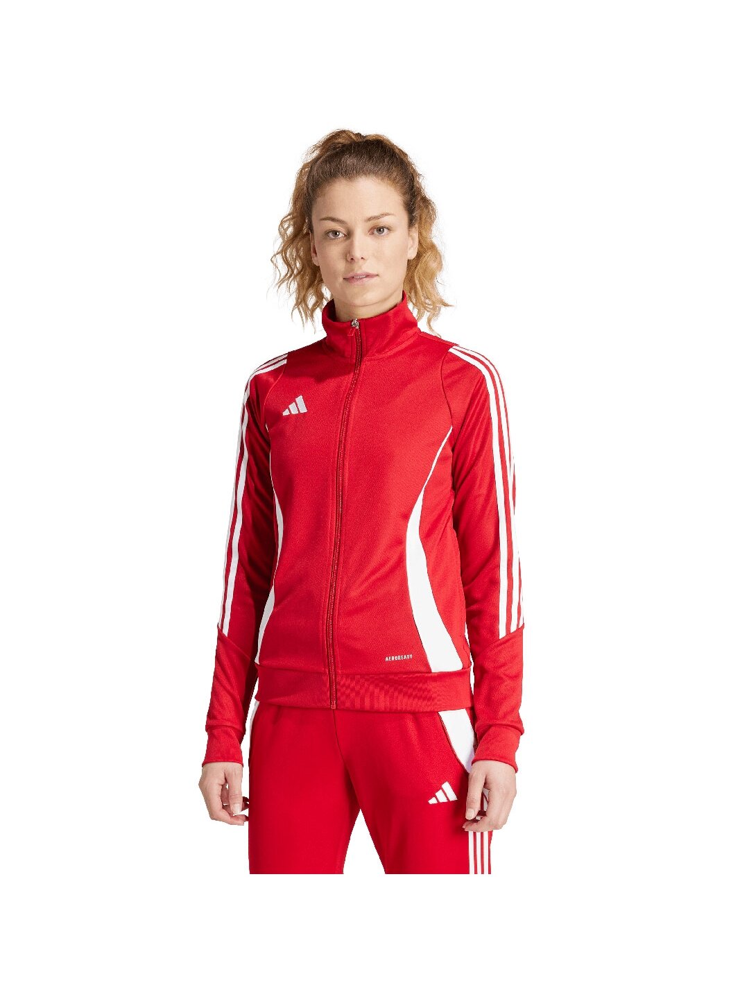 Adidas Tiro 24 Training moteriškas džemperis raudonas IR7493 2