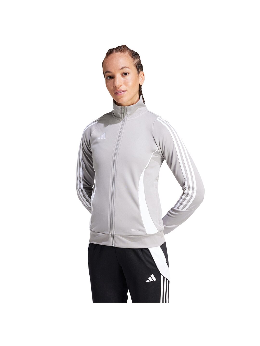 Adidas Tiro 24 Training moteriškas džemperis pilkas IR9500 2