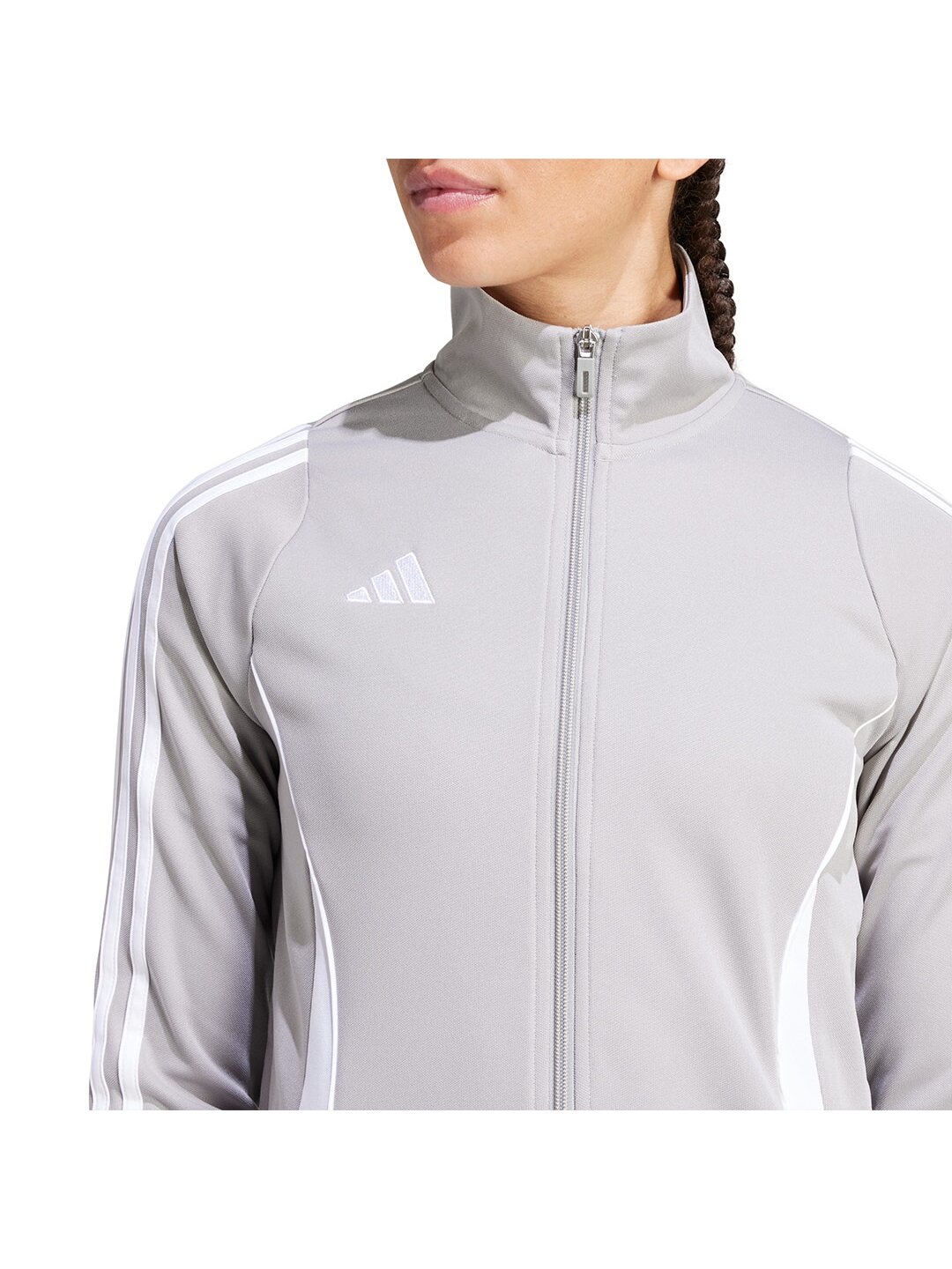 Adidas Tiro 24 Training moteriškas džemperis pilkas IR9500 4