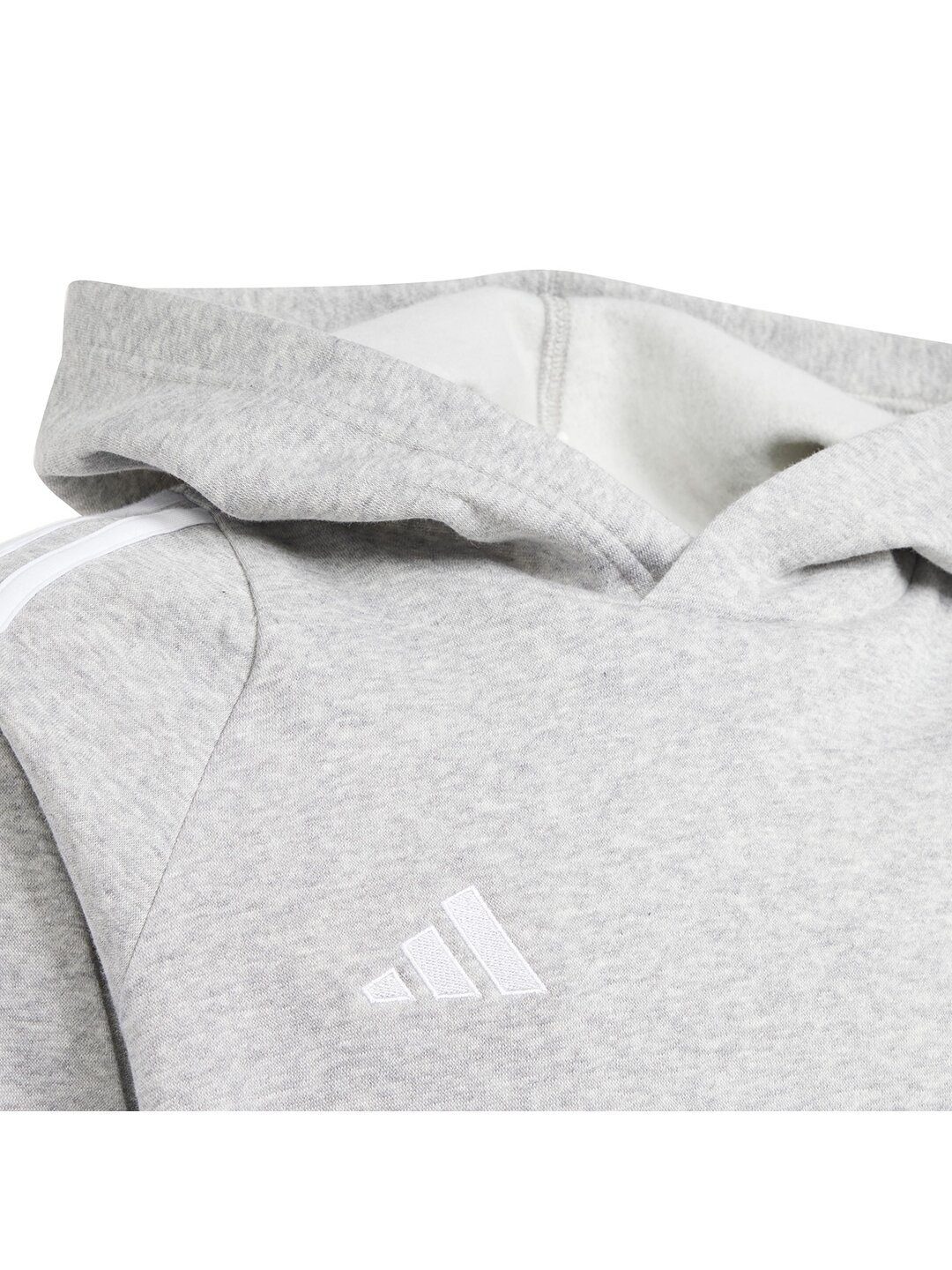 Adidas Tiro 24 Hooded Sweat vaikiškas džemperis, pilkas IR7505 2 Adidas Tiro 24 Hooded Sweat vaikiškas džemperis, pilkas IR7505 2