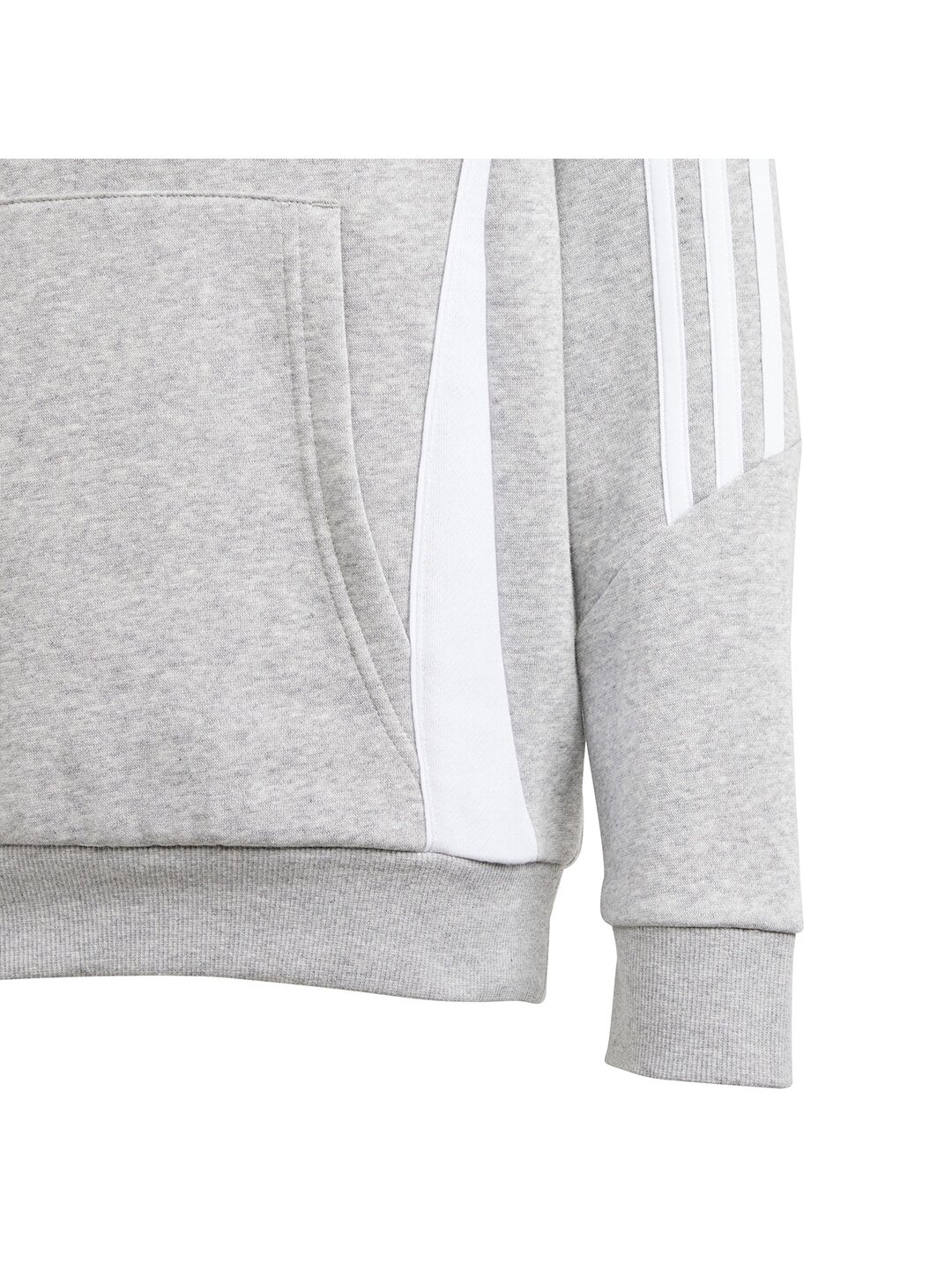 Adidas Tiro 24 Hooded Sweat vaikiškas džemperis, pilkas IR7505 4 Adidas Tiro 24 Hooded Sweat vaikiškas džemperis, pilkas IR7505 4