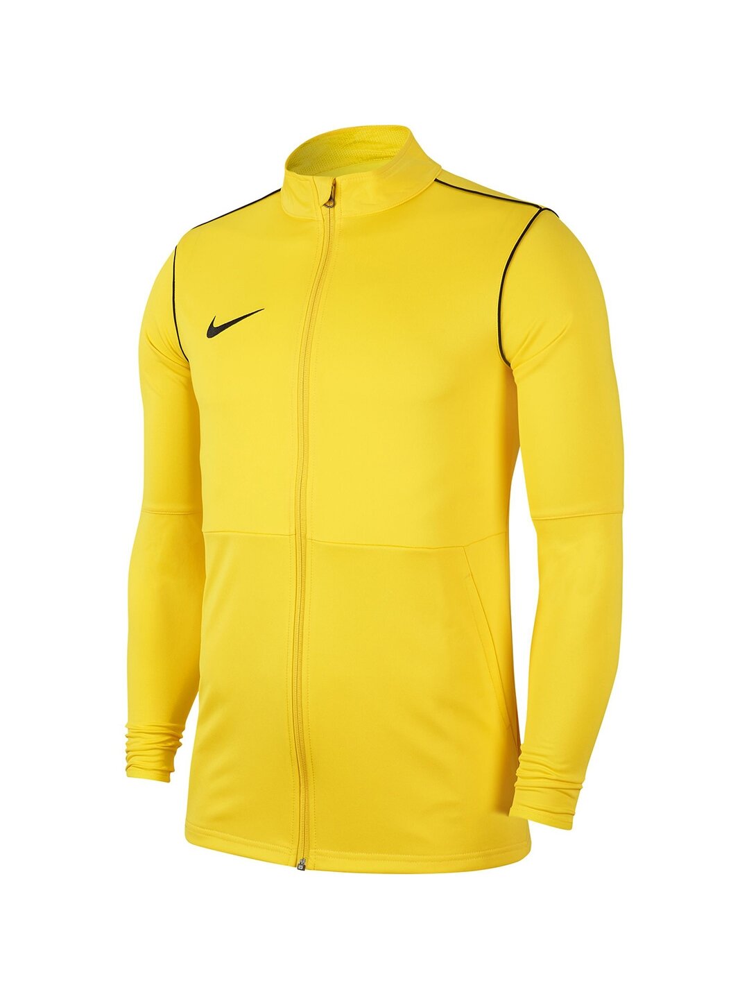 Nike Dry Park 20 TRK JKT K JUNIOR vaikiški džemperiai geltoni BV6906 719/FJ3026 719 Nike Dry Park 20 TRK JKT K JUNIOR vaikiški džemperiai geltoni BV6906 719/FJ3026 719