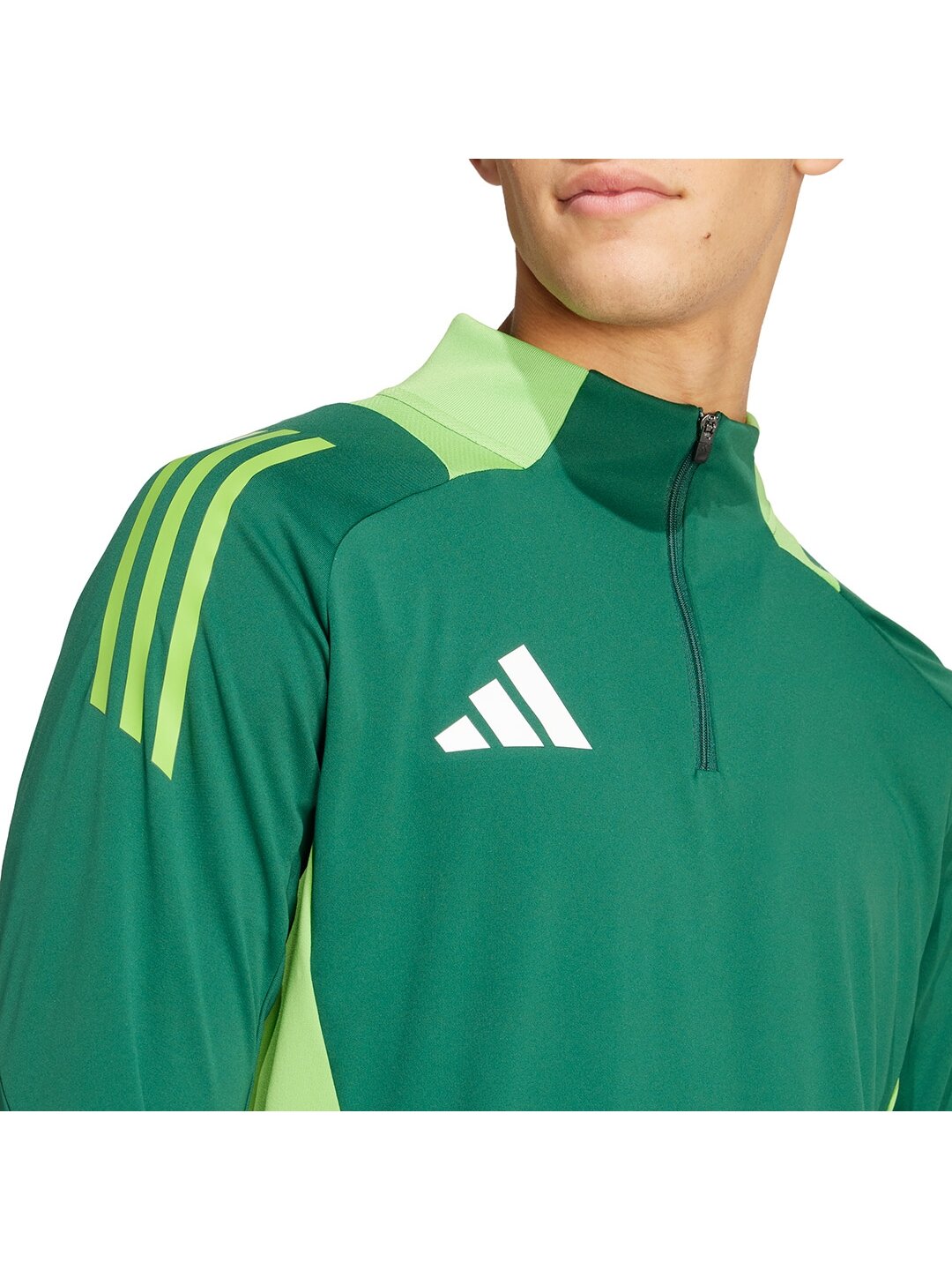 Vyriški Adidas Tiro 24 Competition Training Top džemperis, žalias IS1643 4