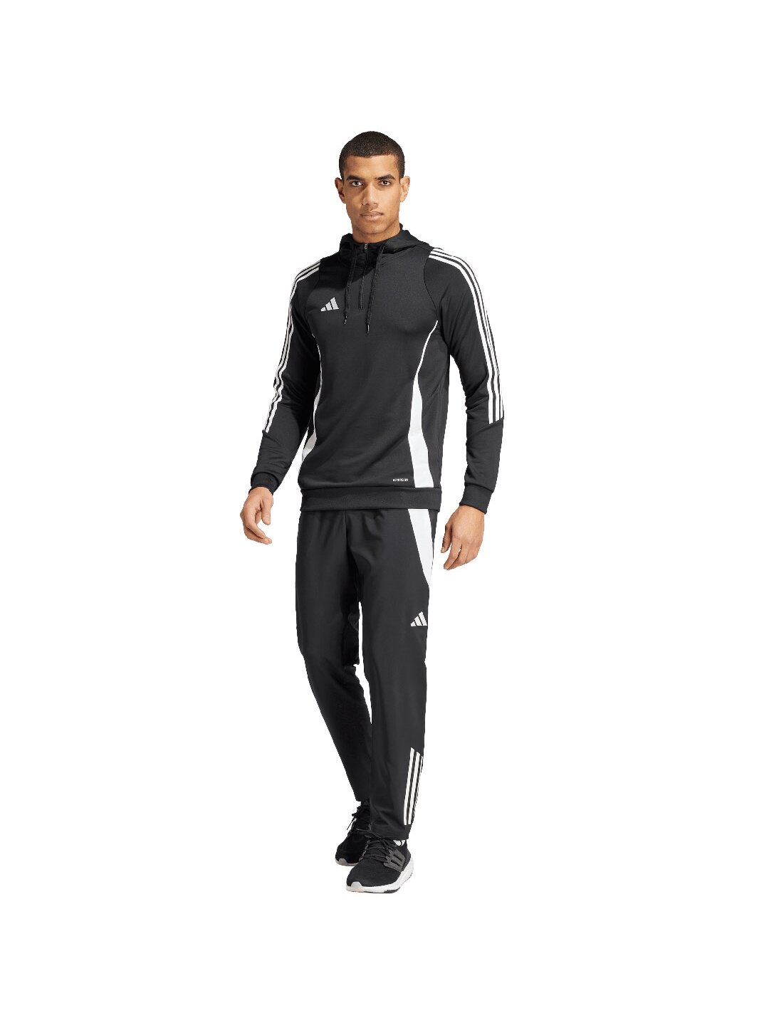 Adidas Tiro 24 Training Vyriški džemperiai su gobtuvu juodi IJ9957 1