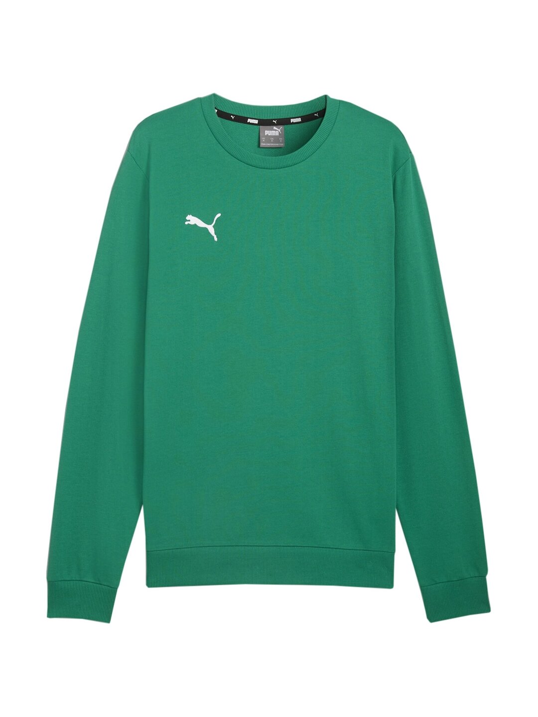 Puma Team Goal Casuals Crew Neck Sweat vyriškas džemperis žalias 658592 05 Puma Team Goal Casuals Crew Neck Sweat vyriškas džemperis žalias 658592 05