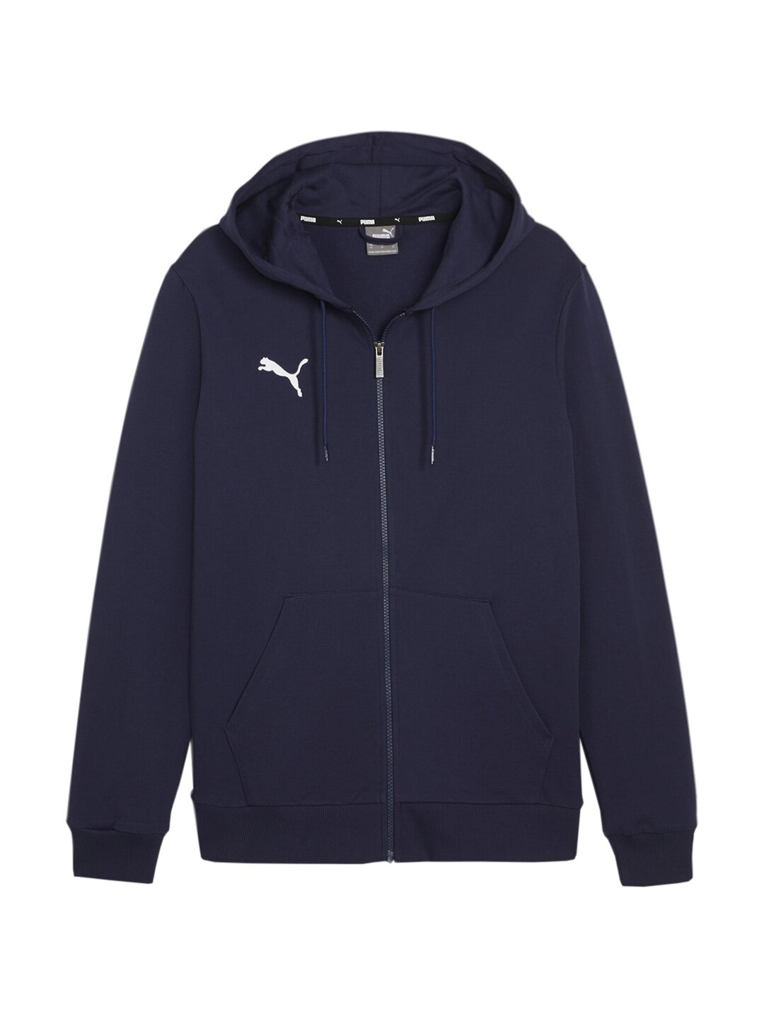 Puma Team Goal Casuals vyriškas džemperis su gobtuvu, tamsiai mėlynas 658595 06 Puma Team Goal Casuals vyriškas džemperis su gobtuvu, tamsiai mėlynas 658595 06